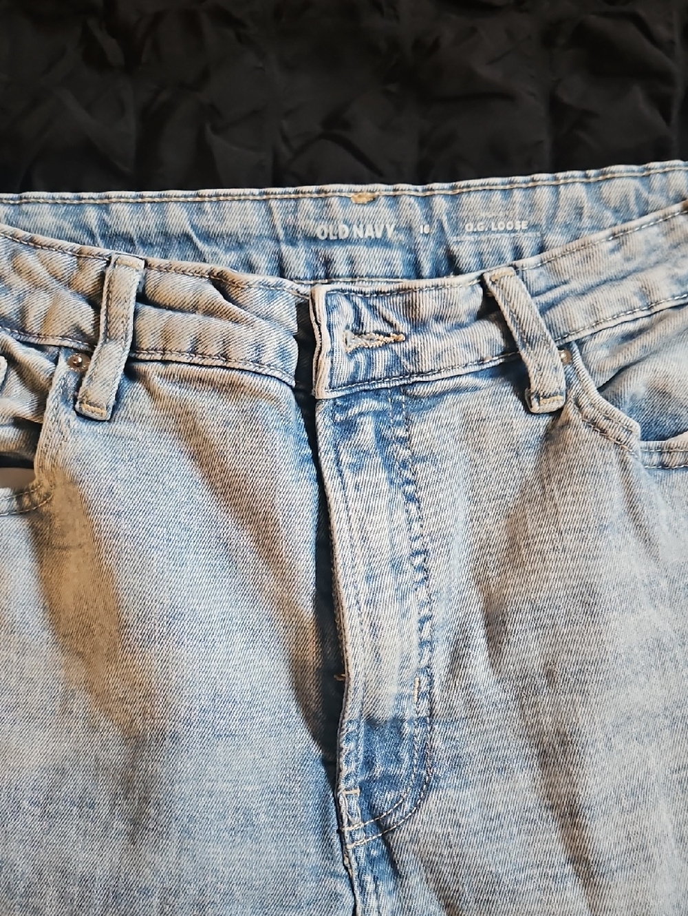 Old Navy Women's Light Blue High-Rise Jeans